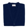 William Lockie Strickwaren | Exklusiv Bei Mj: Strickweste „Rob Waistcoat" Aus Reinem Geelong-Lammfell