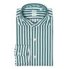 Finamore 1925 Freizeithemden | Gestreiftes Sportshirt Aus Reiner Baumwolle „Bourbon Stripes" Simone-Kragen