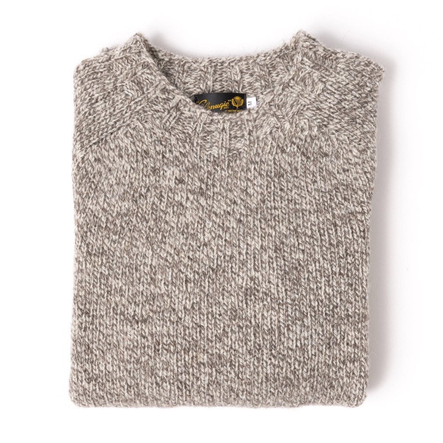 Glenugie Strickwaren | Glenugie X Mj: Pullover „Agnelli Sport Jumper" Aus Reiner Wolle Schotte