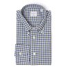 Borriello Hemden | Kariertes Hemd „Bicolor Vichy" Mit Button-Down-Kragen Und Sportmanschette -