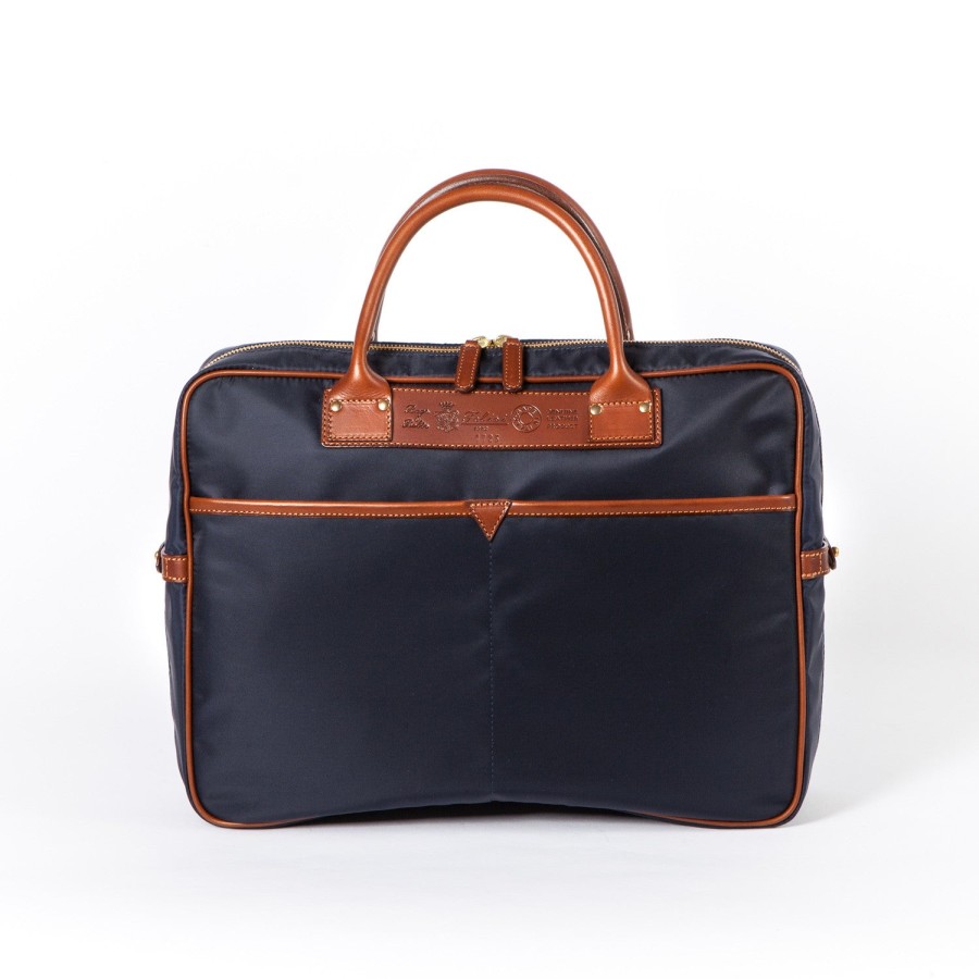 Felisi Taschen | Tasche „Carry On Combi" Aus Felisi-Nylon Und Sattelleder