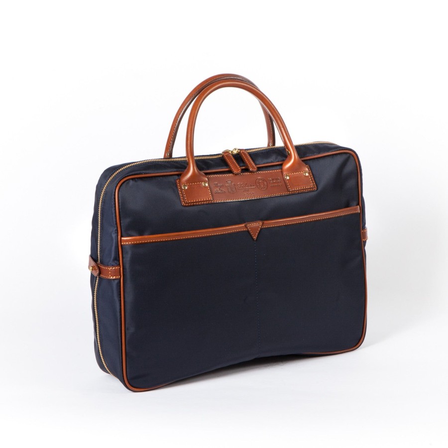 Felisi Taschen | Tasche „Carry On Combi" Aus Felisi-Nylon Und Sattelleder