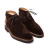 Saint Crispin's Mto | Bootee „Winter Sport Chukka" Aus Dunkelbraunem Wildleder - Enti