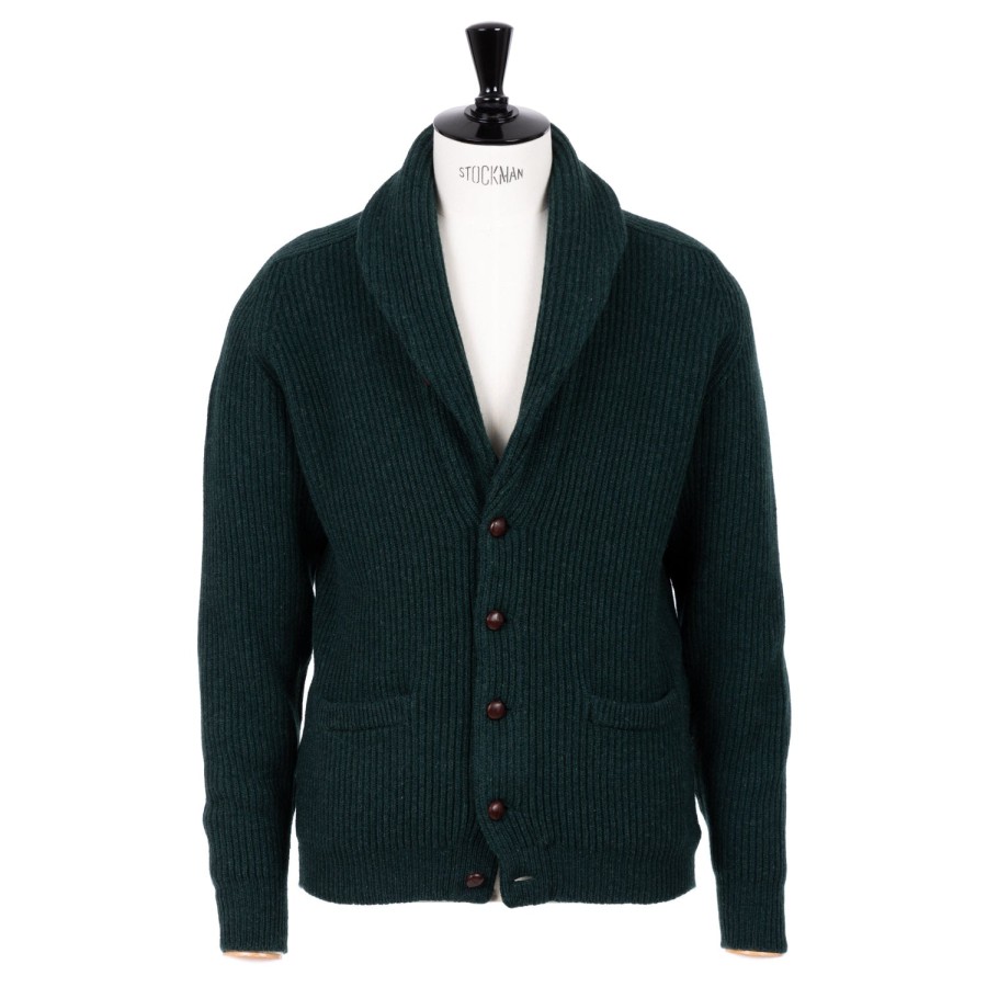 William Lockie Strickwaren | Exklusiv Bei Mj: Schal-Cardigan „Iconic Shawl" Aus Der Fi