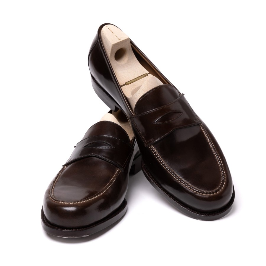 Saint Crispin's S | Limitierte Auflage: Loafer „American Casual Penny" Aus Original Horwe