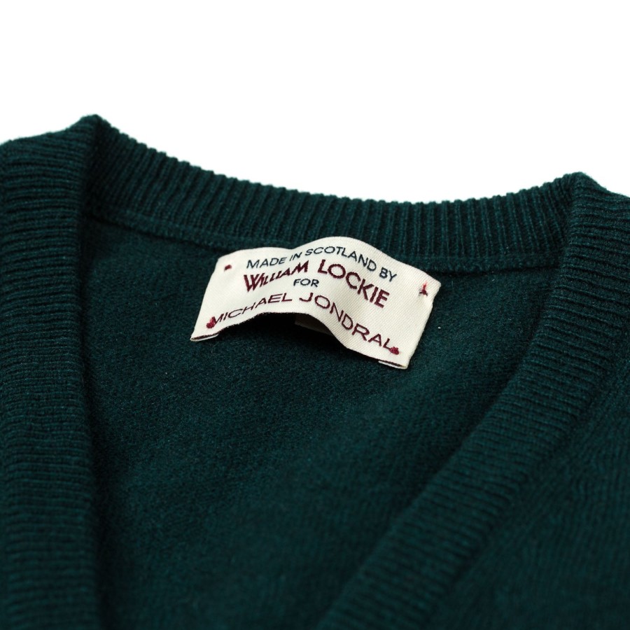 William Lockie Strickwaren | Pullover „Oxton Vee" Aus Feinem Schottischem 1-Lagigem Kaschmir