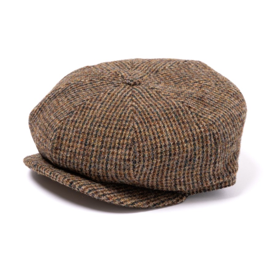 Lock u0026 Co. Hatters Hute | Ballonmutze „Tremelo" Aus Britischem Harris Tweed Handgefertigt Fur Herren