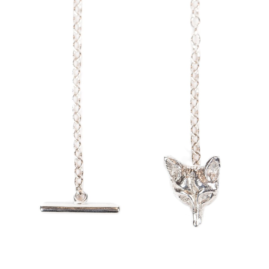 Fox Brothers Manschettenknopfe Und Schmuck | Exklusiv Fur Michael Jondral: „Lapel Chain" „The Fox" Aus Sterlingsilber