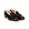 Saint Crispin's Mto | Quasten-Loafer „Split Toe" Aus Braunem, Genarbtem Kalbsleder Reine Handarbeit