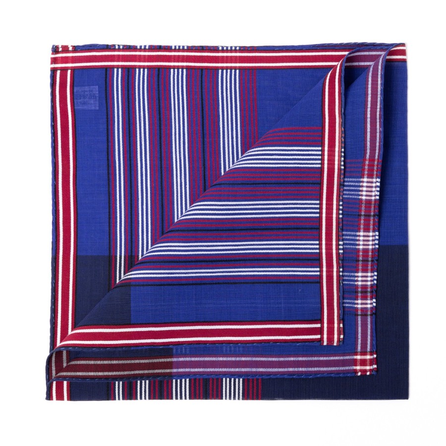 Simonnot-Godard Taschentucher | Limitierte Auflage: Taschentuch „Vintage Shetland 1960" Aus Reiner Baumwolle