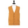 William Lockie Strickwaren | Exklusiv Bei Mj: Strickweste „Rob Waistcoat" Aus Reiner Geelong-Lammwolle