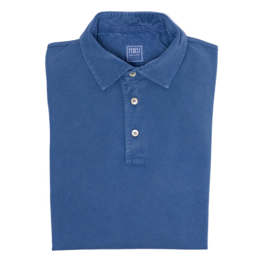 Fedeli Poloshirts Langarm | Exklusiv Bei Michael Jondral: Langarm-Poloshirt „North" Von Pure Giza Co