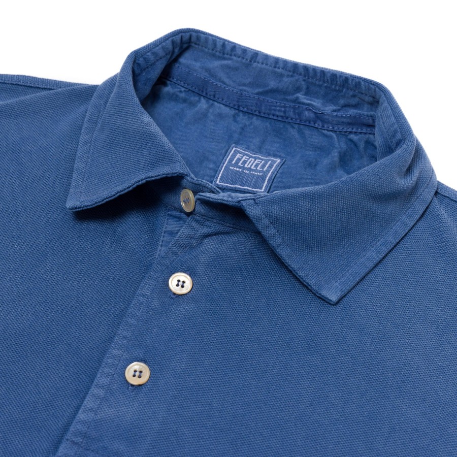 Fedeli Poloshirts Langarm | Exklusiv Bei Michael Jondral: Langarm-Poloshirt „North" Von Pure Giza Co