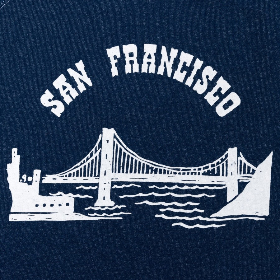 Sonderangebote X MJ Pullover + T-Shirts | Wild Donkey X Mj: Sweatshirt Mit Vintage-Print „San Francisco&Qu