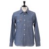 Tellason Freizeithemden | Tellason X Michael Jondral: Japanisches Baumwoll-Chambray „Bridgewater" Wor