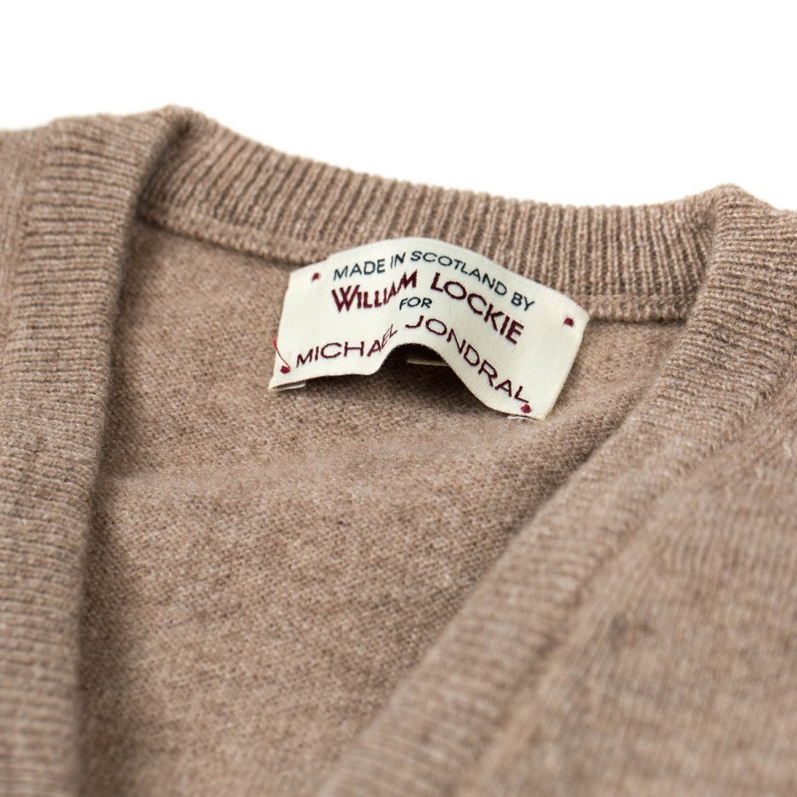 William Lockie Strickwaren | Pullover „Oxton Vee" Aus Feinem Schottischem 1-Lagigem Kaschmir