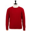 William Lockie Strickwaren | Pullover „Leven Crew" Aus Reiner Geelong-Lammwolle 2-Lagig