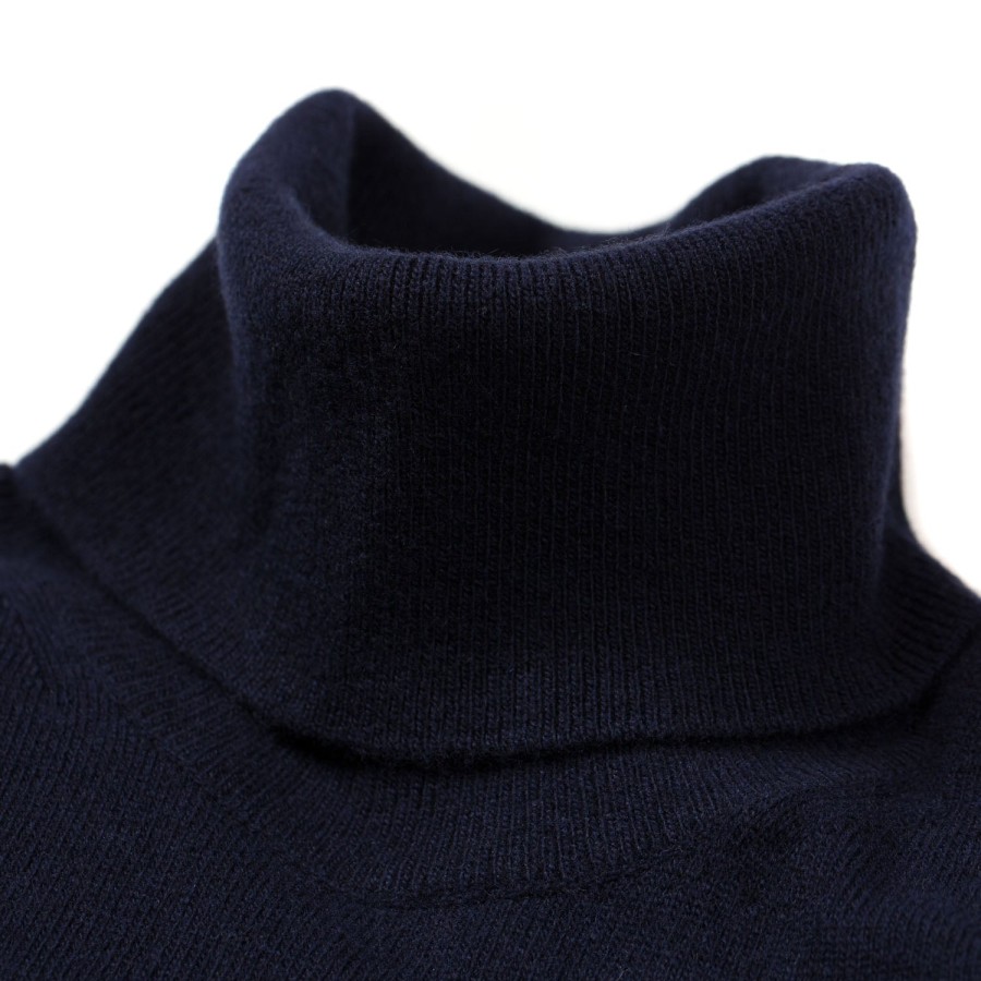 Brigatelli seit 1922 Strickwaren | Rollkragenpullover Aus Merinowolle Und Kaschmir - 1 Ply Cashmere Bl