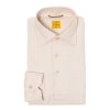 G. Englisch Poloshirts Langarm | Cremefarbenes Poloshirt „Mastroianni" Aus Reiner Baumwolle -