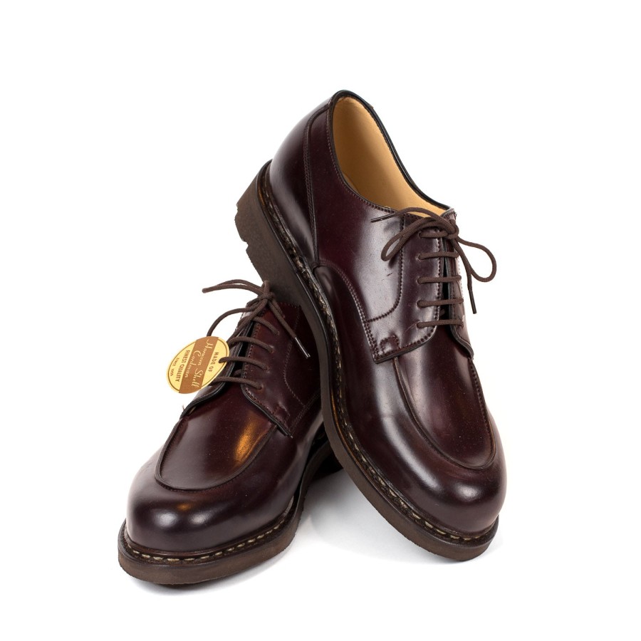 Paraboot S | Limitierte Auflage: Brauner Derby „Chambord" Aus Original Shell Cordo