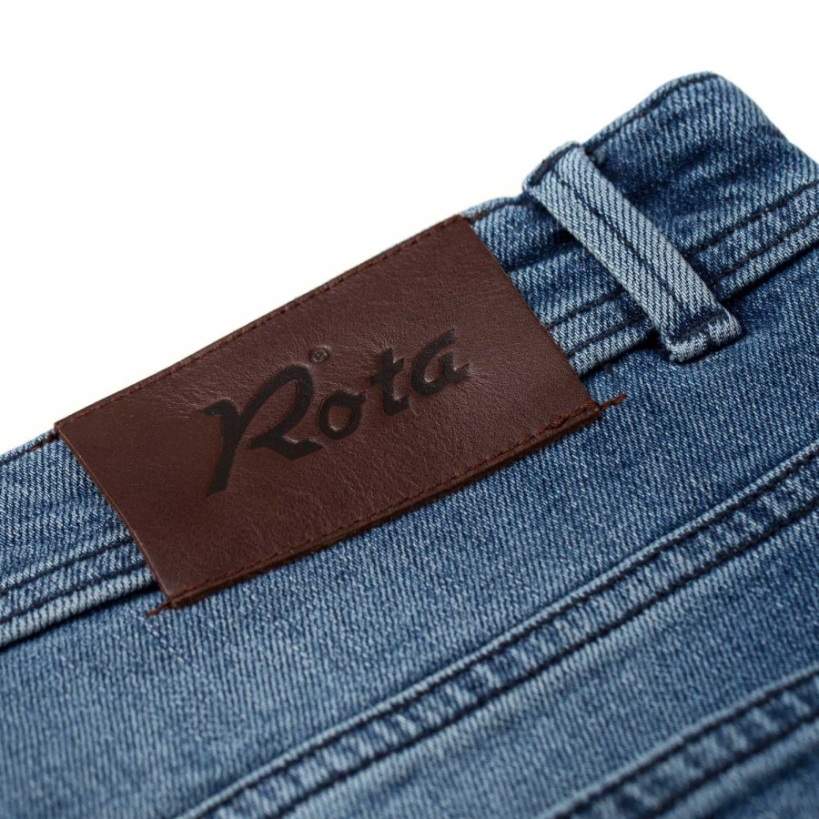 Rota Sport Denim | Exklusiv Fur Michael Jondral: Luxurioses 5-Pocket „Sun Bleached" Den