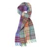 Joshua Ellis Schals | Joshua Ellis X Mj: Heritage Multicolor Check Pure Scottish Lambswool S