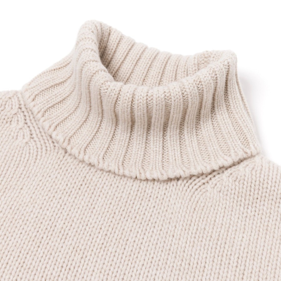 William Lockie Strickwaren | William Lockie Exclusive X Mj: „Gentry Rollneck" Rollkragenpullover In