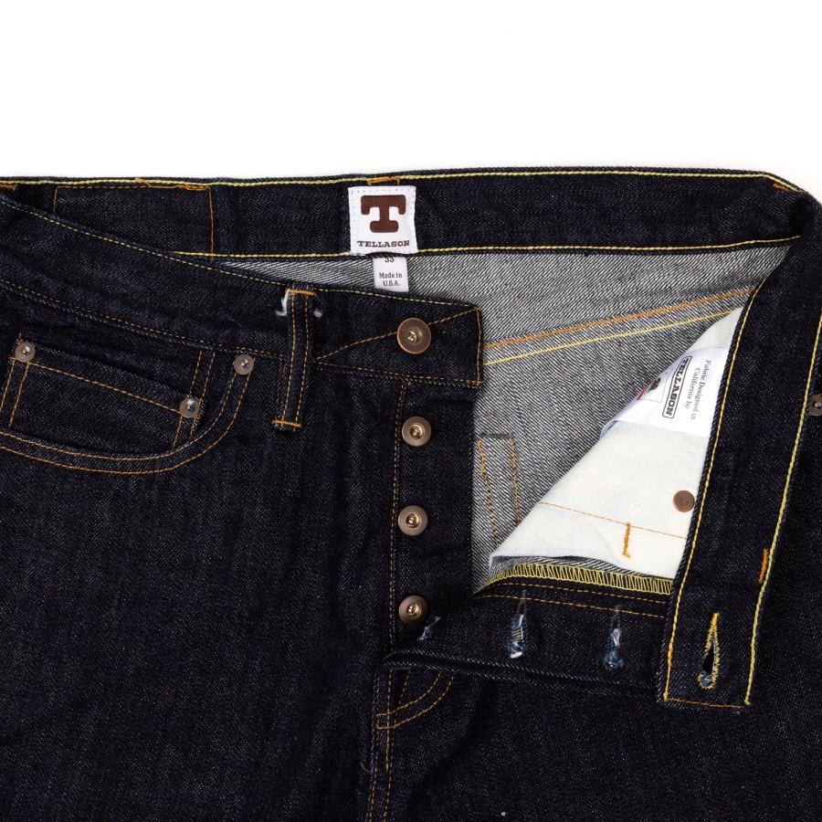 Tellason Denim | Tellason X Mj: 5-Pocket-Hose „Sheffield" Aus Original Kaihara Japa