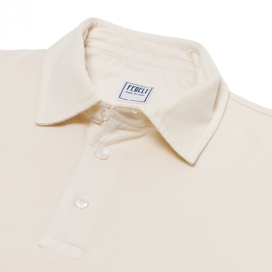 Fedeli Poloshirts Langarm | Exklusiv Bei Michael Jondral: Langarm-Poloshirt „North" Von Pure Giza Co