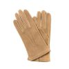 Thomas Riemer Wien Handschuhe | Sandfarbene Handschuhe „Offizier" Aus Hirschleder