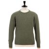 William Lockie Strickwaren | Pullover „Leven Crew" Aus Reiner Geelong-Lammwolle 2-Lagig