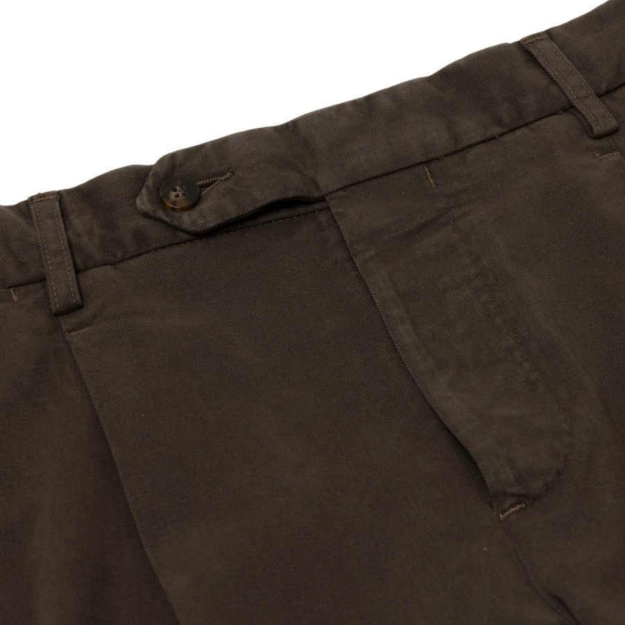 Rota Sport Hose | Exklusiv Fur Michael Jondral: Braune Hose „Soft Chino" Aus Baumwoll-Mi