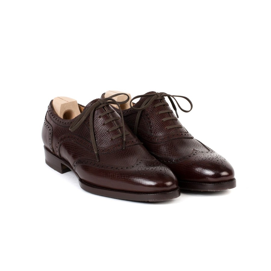 Saint Crispin's Mto | Oxford "Brogue American" Aus Genarbtem Kalbsleder - Reine Handarbeit