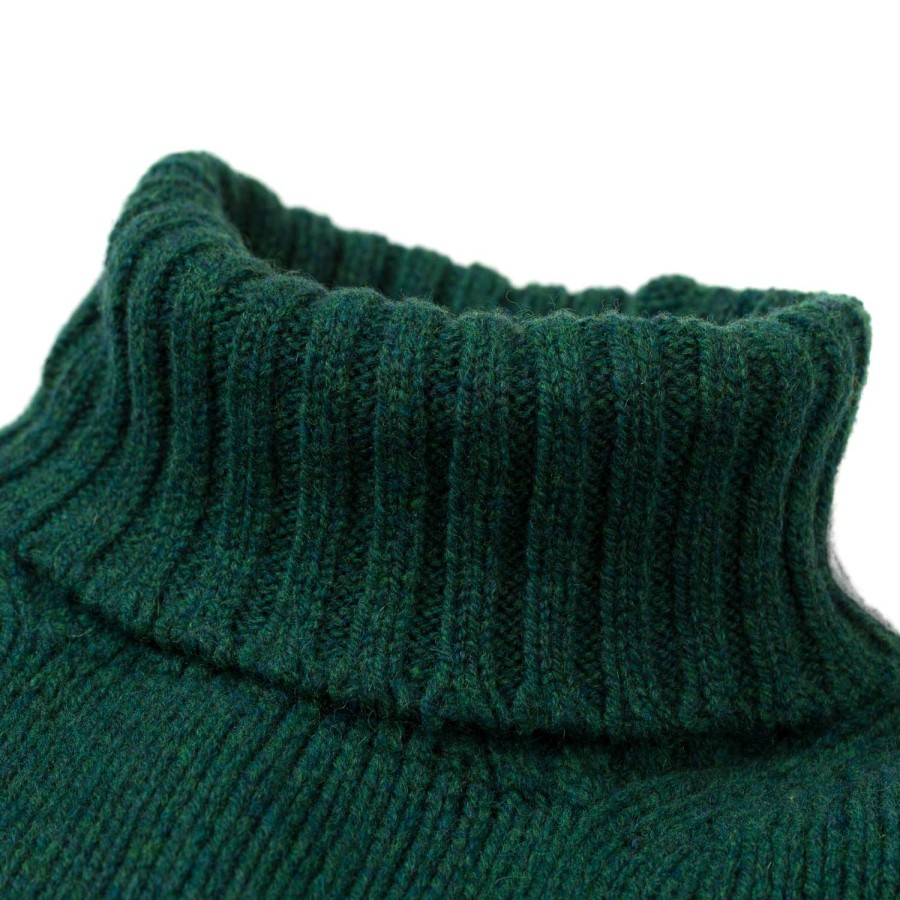 William Lockie Strickwaren | Rollkragenpullover „Alain Rollneck" Aus 4-Lagiger Geelong-Lammwolle