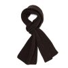 William Lockie Schals | Schal "Ribbed Scarf" Aus Reiner Lambswool - 3 Ply